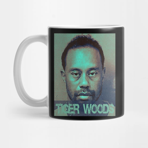 Solarize Illustrations - Tiger Woods Cool guy by DekkenCroud